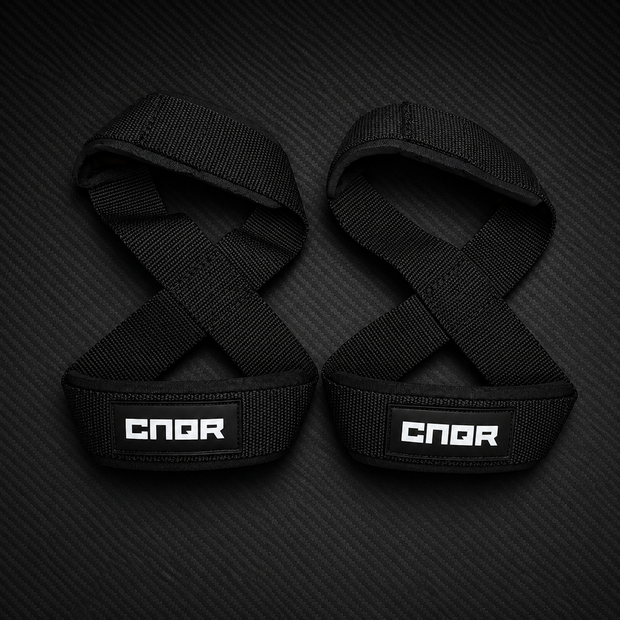 CNQR Black figure 8 straps (2 Pack)