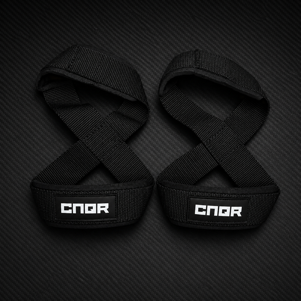 CNQR Black figure 8 straps (2 Pack)