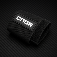 CNQR Black Wrist Wraps (2 Pack)